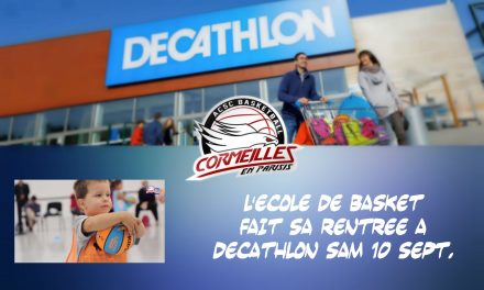 [École de Basket] La rentrée se fera à Décathlon