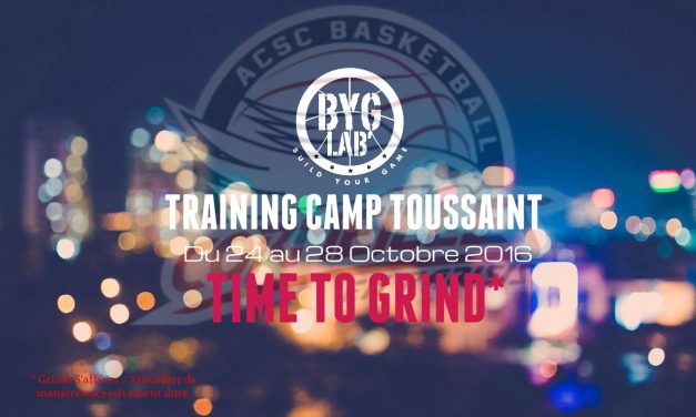 [Vidéo] Training Camp de la Toussaint