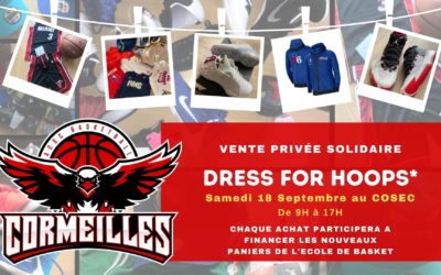 [Vente privée] DRESS for hoops samedi 18