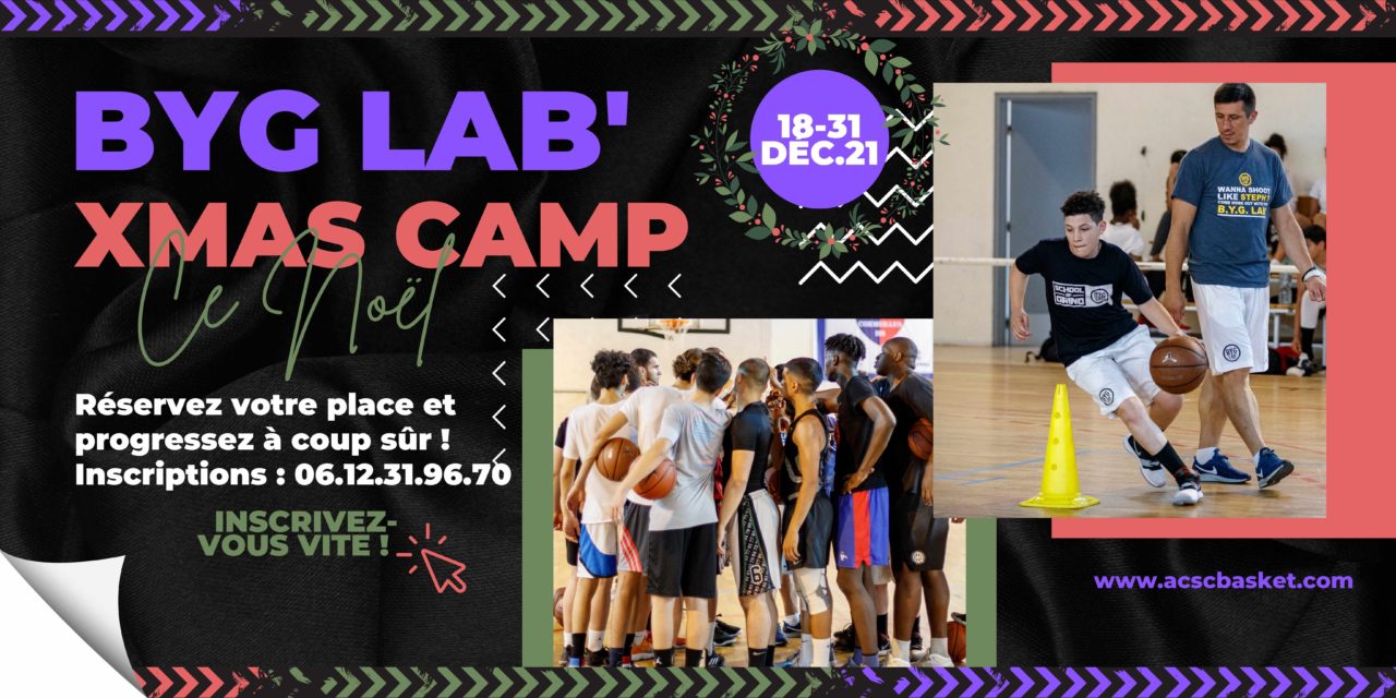 [Camps] BYG LAB’ Xmas CAMP