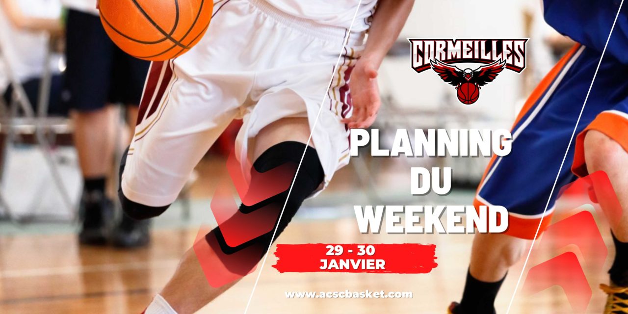 [Planning] Weekend du 29-30 jan