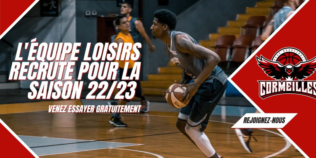 [RECRUTEMENT] Les loisirs renforcent leur groupe