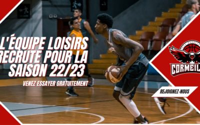 [RECRUTEMENT] Les loisirs renforcent leur groupe