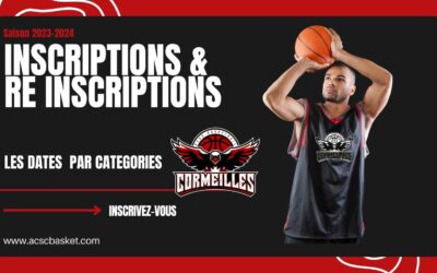 [INSCRIPTIONS] TOUTES LES DATES