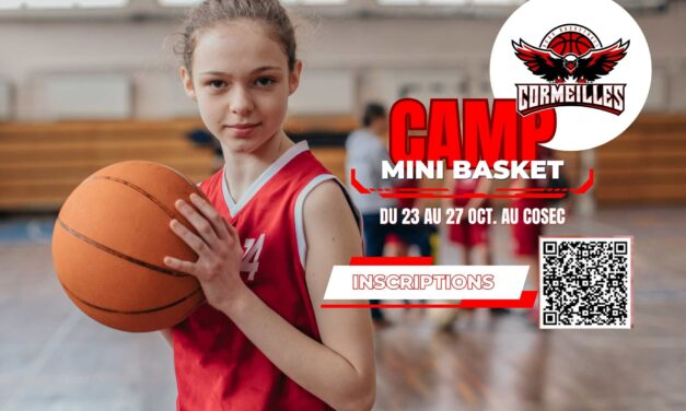 [Mini Basket] Inscrivez-vous vite au Camp de la Toussaint